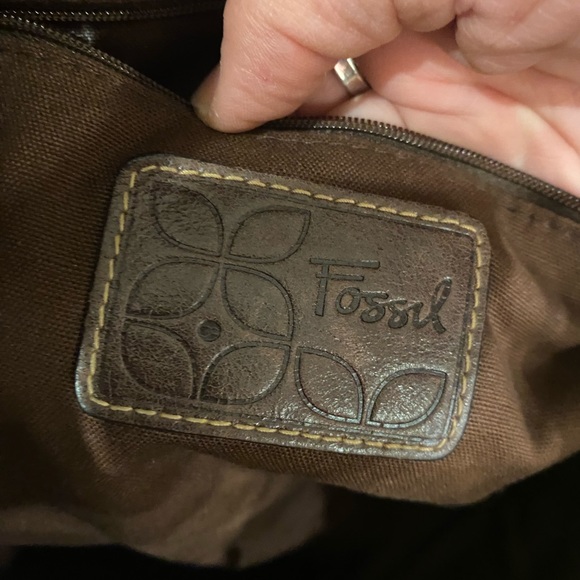 Vintage Fossil Floral Bag - Picture 6 of 8